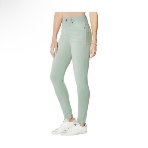 DG2 by Diane Gilman Pants - DG2 High Waisted Moss Stretch Jeggings